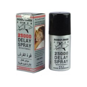 Original Deadly Shark Power 25000 Delay Spray For Men