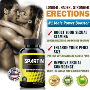 Spartin Nutrient Optimization System Pills For Men | 30 Capsules