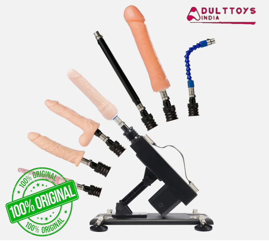 Multiple Attachment With Automatic Sex Love Machine For Women
