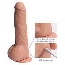 Big Detective High Quality Wireless Rotating Dildo
