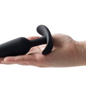 100% Safe Silicone Black Anal Buttplug-Large