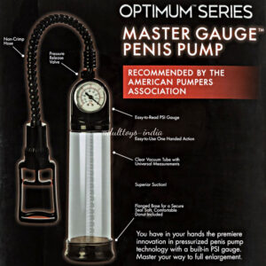 Bigstick Meter Gauge Penis Enlargement Vaccum Pump For Men