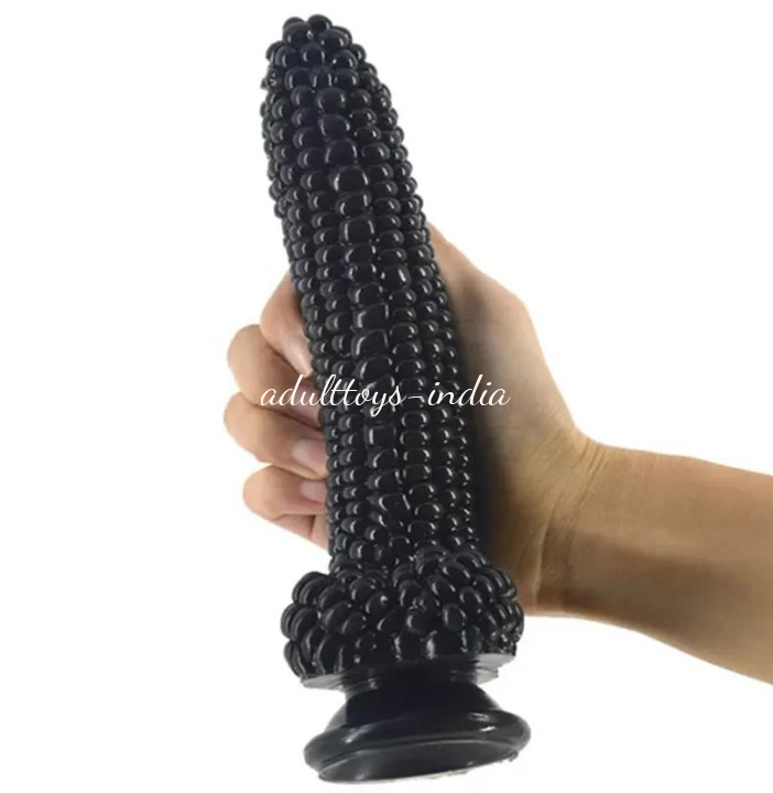 Black Corn Anal Plug Vegetable Dildo Sex Toys For Women - Image 4