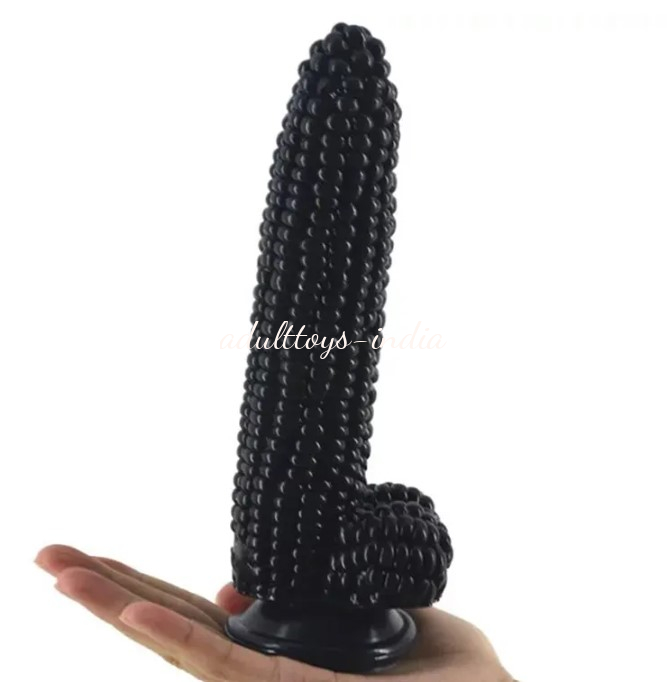 Black Corn Anal Plug Vegetable Dildo Sex Toys For Women