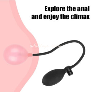 1st time User Inflatable Anal Toys Suitable For Beginners Small size Black