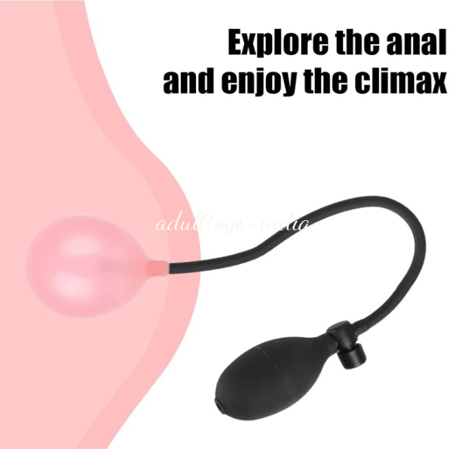 1st time User Inflatable Anal Toys Suitable For Beginners Small size Black - Image 2