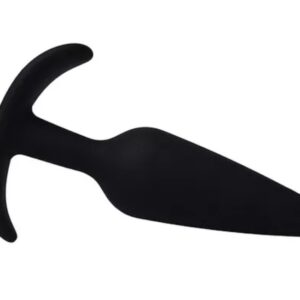 100% Safe Silicone Black Anal Buttplug-Large