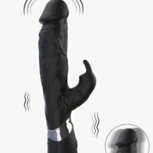 Black Veined Rabbit Multi Speed Vibrator