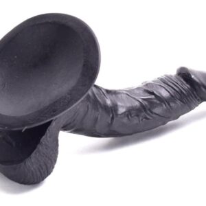 Realistic Skin American Whoppers 9 Inch Dildo in Black
