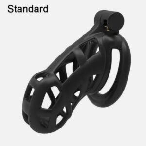 Resin Male Chastity Device Cobra Cock Cage Standard Size For Men