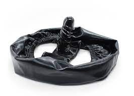 Black Panty With Internal Dildo Underwear