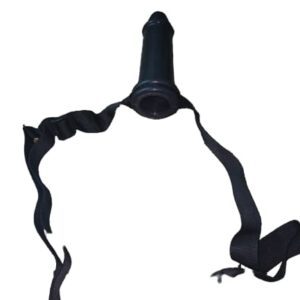 Cheap Price Strap On Hollow Dildo -Black