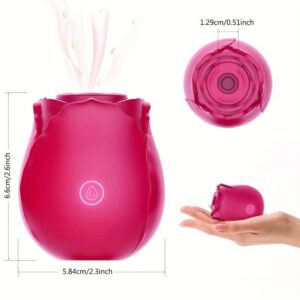 Rose Toy for Woman 2024 Upgraded Female Rose Flower Sucking Vibrator