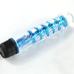 7 Inch G Spot Jelly Vibrator Bullet Dildo Blue