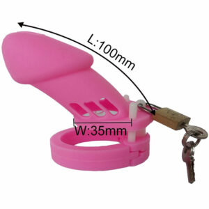 CB-6000 PINK Male Chastity Device Penis Lock Male Chastity