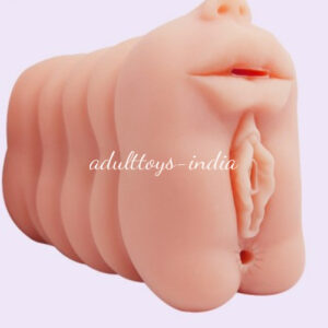 3In1 Vagina Mouth Anal Pocket Pussy Male Masturbator Sex Doll