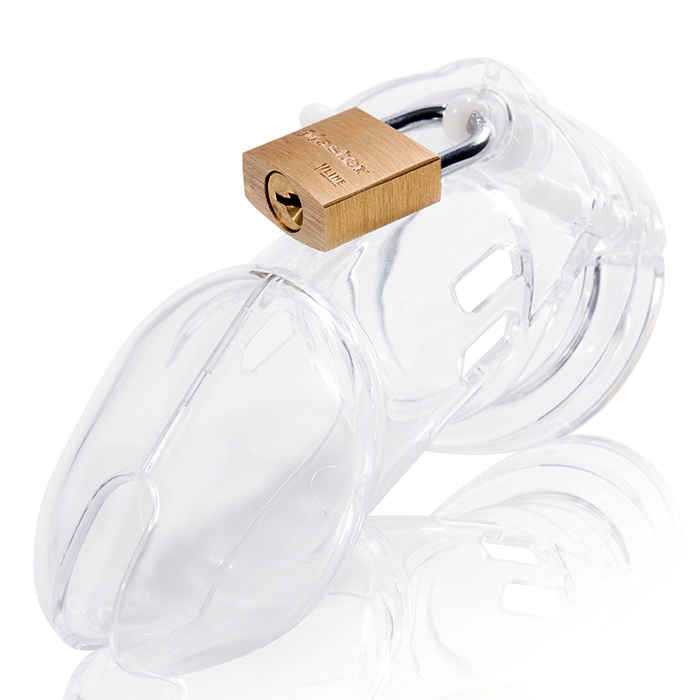 CB-6000 Clear Male Chastity Device Penis Lock Male Chastity - Image 3