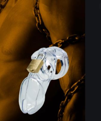 CB-6000 Clear Male Chastity Device Penis Lock Male Chastity - Image 4