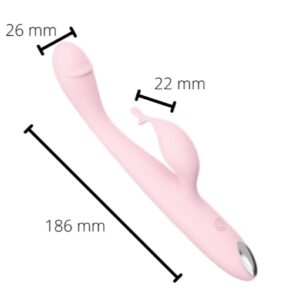 Sherry 10 Mode Dual Vibrating Stick Female Masturbator G-point Massager