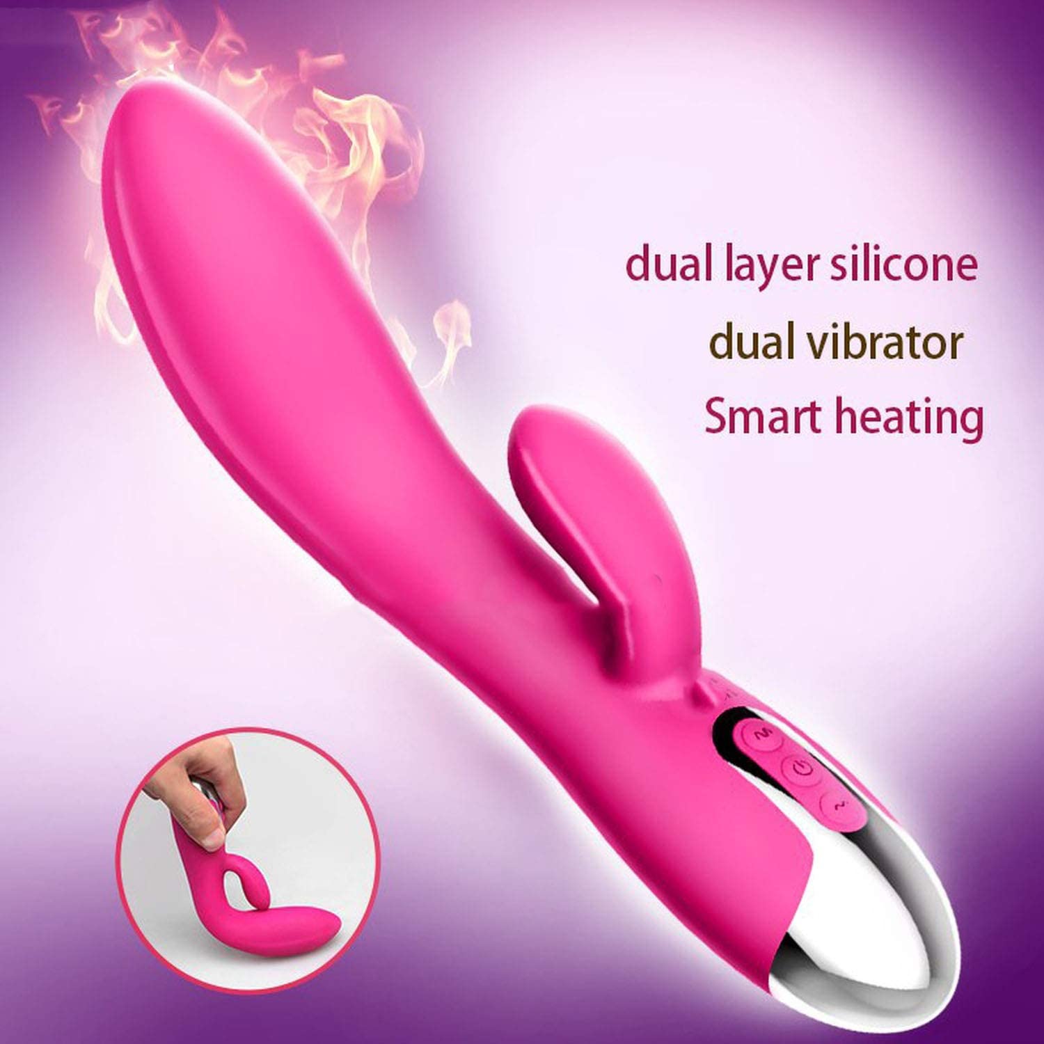 Luxury G Spot Vibrators Women Sex toys USB Charging - Image 2