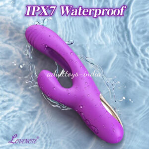 1 In 3 Flapping Rabbit Vibrator For Women -Purple