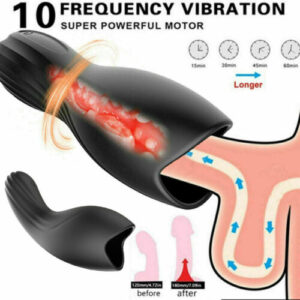 Glans Trainer Penis Vibrate Automatic Massager For Men