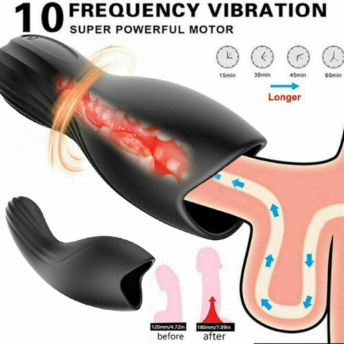 Glans Trainer Penis Vibrate Automatic Massager For Men - Image 4