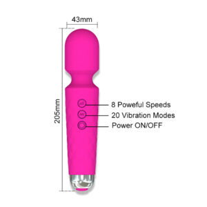 G-spot Vibrator USB Charge Wireless Magic Wand Massage Vibrator