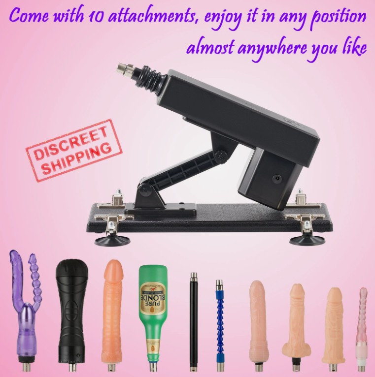 10 Attachment With Electric Love Sex Machine Men Women Automatic Masturbation Sex Toy - Image 6