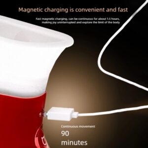 Red 3 in 1 Sucking Tongue And Licking Beater Clitoral Vibrator For Women