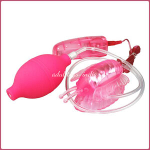 Butterfly Clitoral Pump Multi Speed Vibration Perfect Hand Pump Tantalizing Ticklers