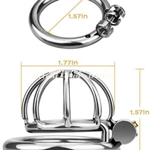 1.57 inch Romi Stainless Steel Mini Male Chastity Device India