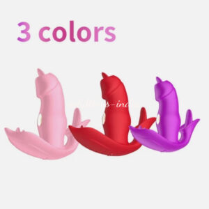 Remote Control Wearing Female Masturbator Invisible Tongue Licking Electric Shock Vibrator