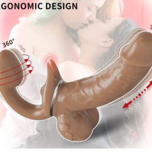 Dual Ended Strapless Dildos For Lesbian Sex Machine Clitoris Vibrator India