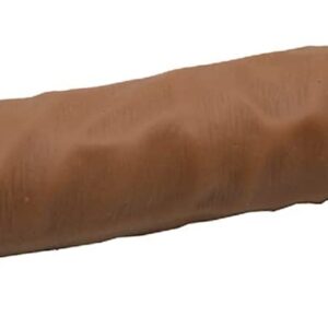 9.5 Inch Big FAAK Premium Liquid Silicone Dual Density Dildo | Choco Brown