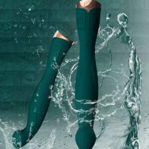 Queen Green 10 Vibration Modes G Spot Massager Vibrator Clitoris Stimulation Massager