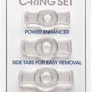4 Pieces Clear Penis Ring Set Delay Ejaculation For Men