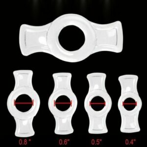 4 Pieces Clear Penis Ring Set Delay Ejaculation For Men