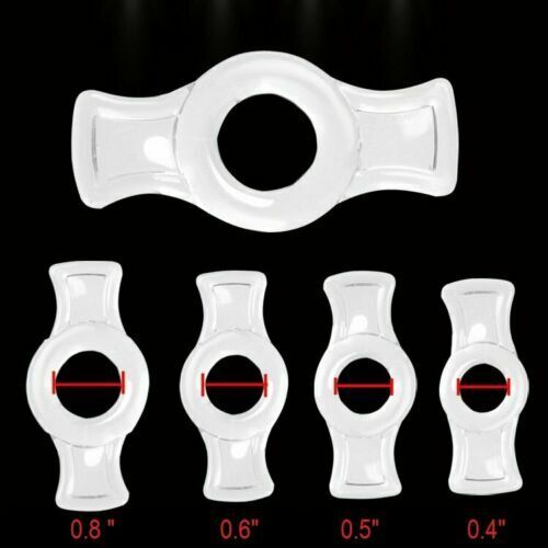 4 Pieces Clear Penis Ring Set Delay Ejaculation For Men - Image 6