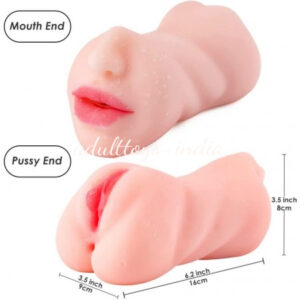 Three Hole Mouth/anal/Vagina 3In1 Realistic Deep Pleasure Pocket Pussy