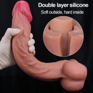 14 Inch Giant Realistic Lifelike Dual Density Dildo