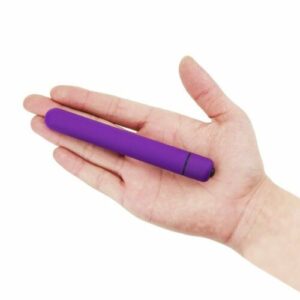 10 Mode Extra Long Slim Slender Bullet Vibrator Beginner Sex toys for Women Purple