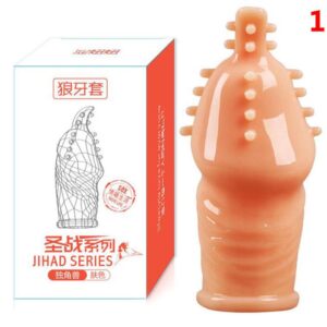 Glans Extension Condom Lock Semen Delay Ejaculation Sleeve For Men