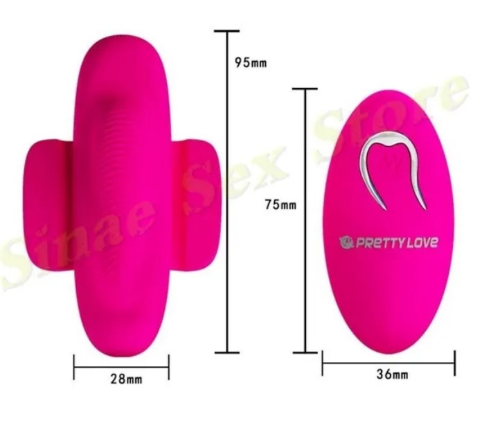 Pretty Love Invisible Wear Panties Vibrators with Remote 12 Mode Powerful G Spot Vagina Anal Sex Toys - Image 6