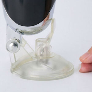 Hands Free extremely soft and smooth silicone vibration Male Masturbator