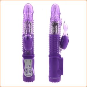 Rabbit Vibration Dildo | Purple