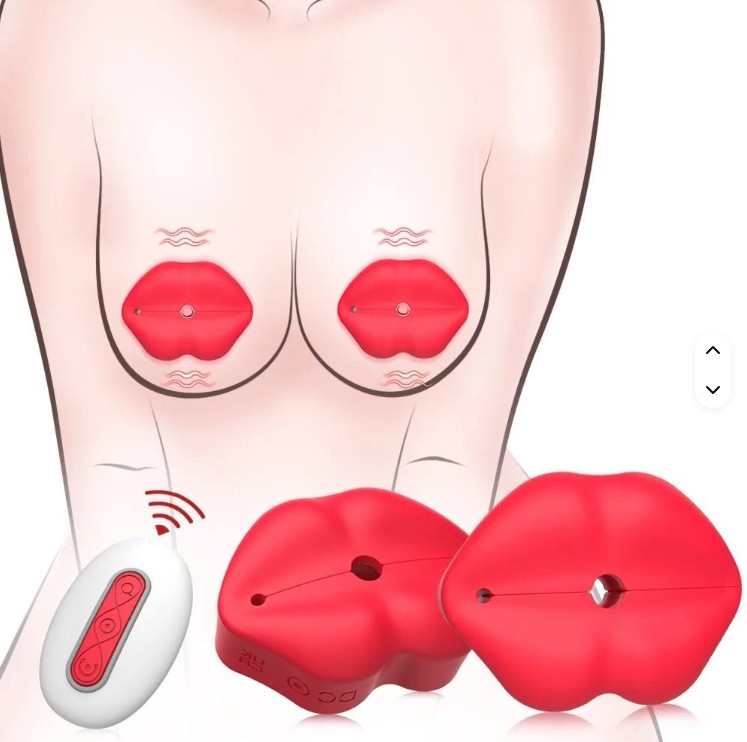 Premium Nipple Clamps Vibrator With Wireless Remote Vibrator - Image 3