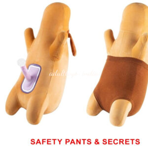 Paddy Dog Doll Pillow with Hidden Dildo Sex Machine For Women