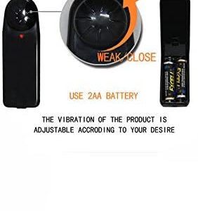 Black Penis Curved 9.5" Vibration Realistic Dildo with Balls Suction Cup