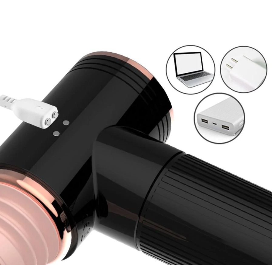 3 In 1 Discreet Dildo Gun Sex Machine 7 Vibrating 7 Thrusting Heating Ride For Women - Image 5